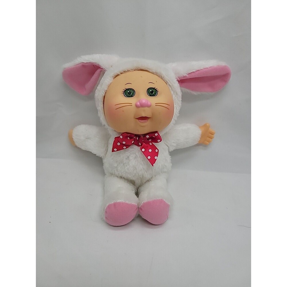 2017 Cabbage Patch Kids Doll White Easter Honey Bunny Rabbit 10” With Bow
